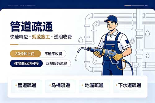 九江管道疏通
