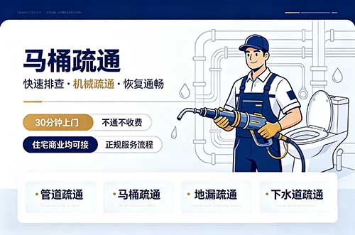 九江马桶疏通