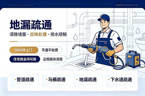 九江地漏疏通